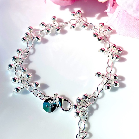 Gorgeous sterling silver bracelet 925, brand new! - Picture 3 of 4